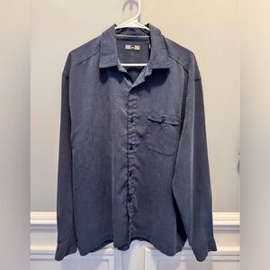 REI Charcoal Casual Button-Down Shirt